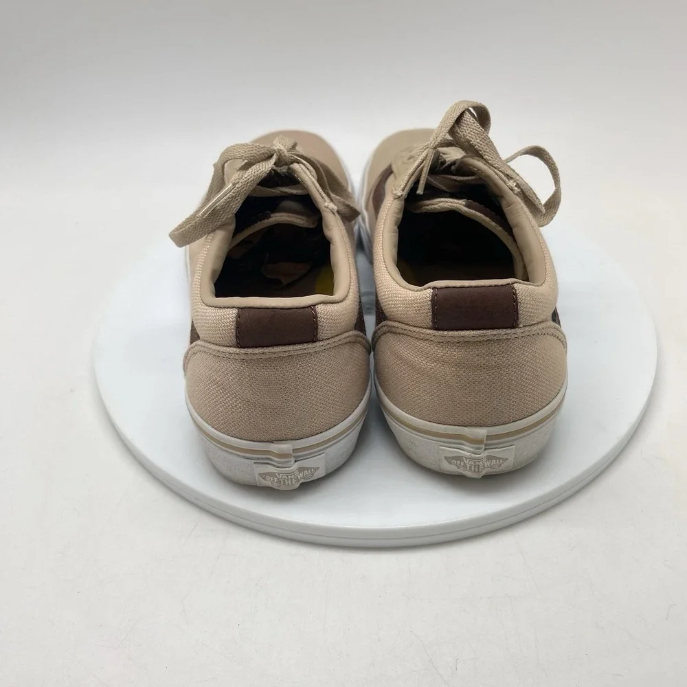 Vans Sneakers Mens 8.5 Old Skool Low Top Skate Tan Causal Shoes 500714‎